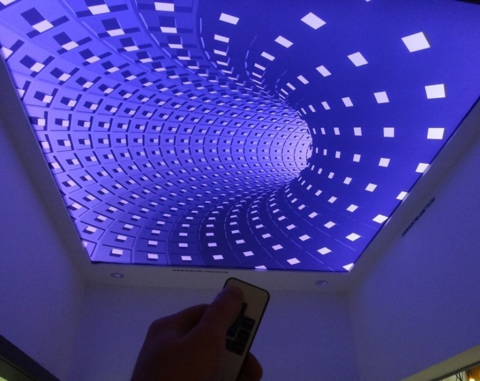 Заказать 3d натяжные потолки в г. Новопавловск